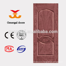 Unfinished thermal insulation interior PU Core mdf door